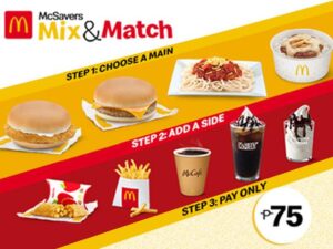 mix and match mcdo